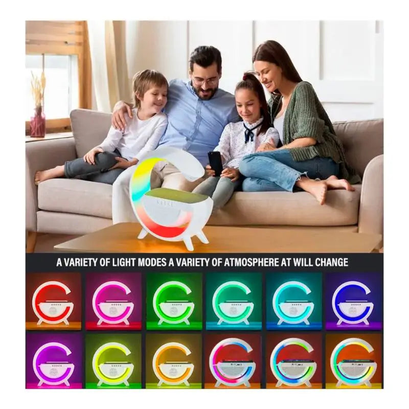 Lámpara G Parlante Inalámbrica Cargador